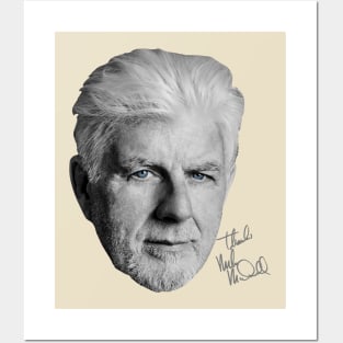 MICHAEL MCDONALD BLACK WHITE Posters and Art